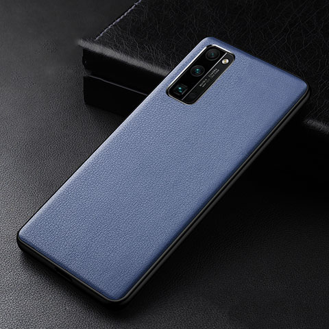 Handyhülle Hülle Luxus Leder Schutzhülle für Huawei Honor 30 Pro Blau