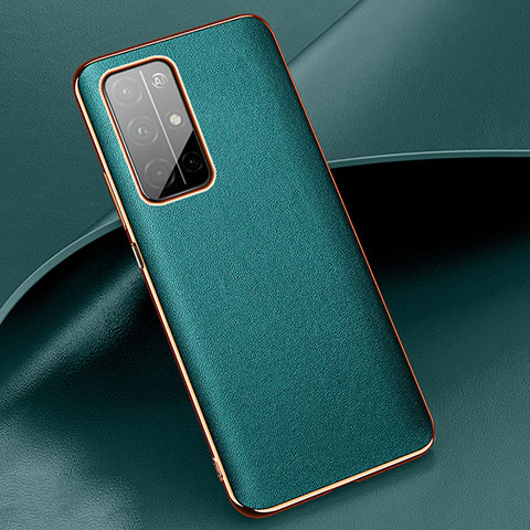 Handyhülle Hülle Luxus Leder Schutzhülle für Huawei Honor 30S Cyan