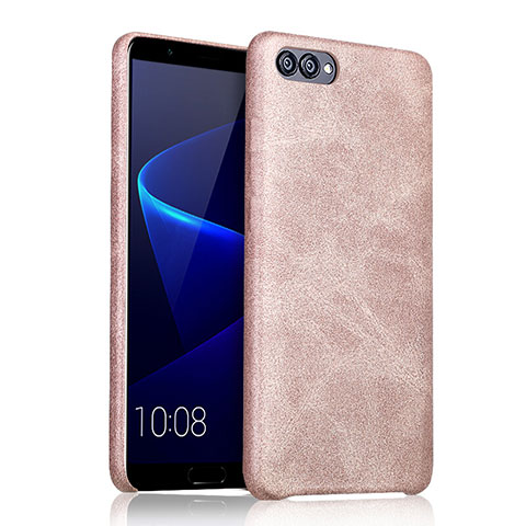 Handyhülle Hülle Luxus Leder Schutzhülle für Huawei Honor V10 Gold