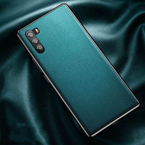 Handyhülle Hülle Luxus Leder Schutzhülle für Huawei Mate 40 Lite 5G Cyan