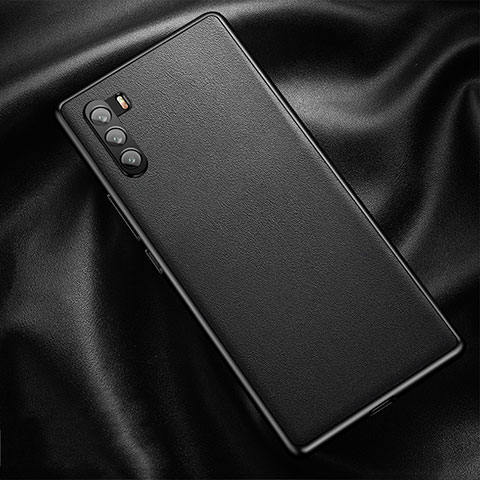 Handyhülle Hülle Luxus Leder Schutzhülle für Huawei Mate 40 Lite 5G Schwarz