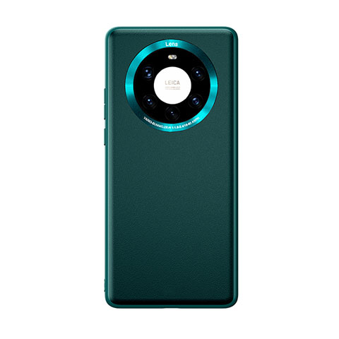 Handyhülle Hülle Luxus Leder Schutzhülle für Huawei Mate 40 Pro+ Plus Cyan