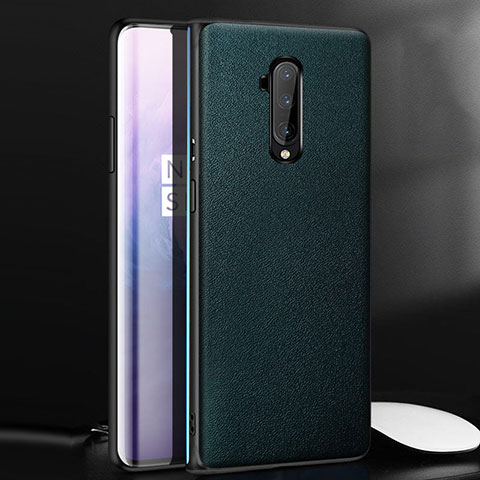 Handyhülle Hülle Luxus Leder Schutzhülle für OnePlus 7T Pro 5G Grün