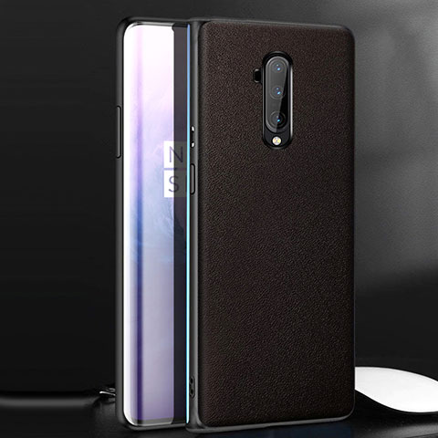 Handyhülle Hülle Luxus Leder Schutzhülle für OnePlus 7T Pro Braun