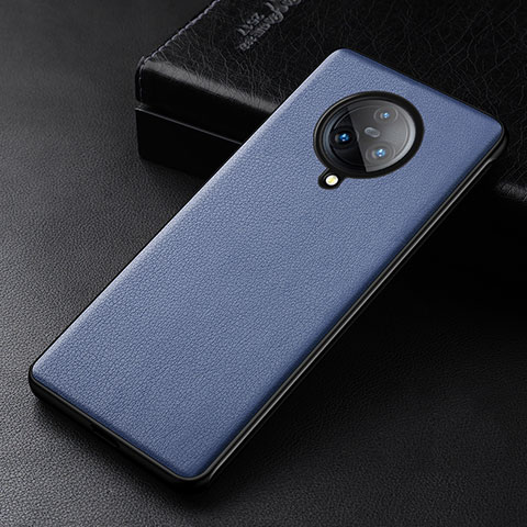 Handyhülle Hülle Luxus Leder Schutzhülle für Vivo Nex 3 Blau