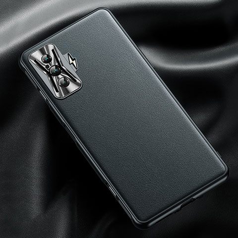 Handyhülle Hülle Luxus Leder Schutzhülle für Xiaomi Poco F4 GT 5G Schwarz