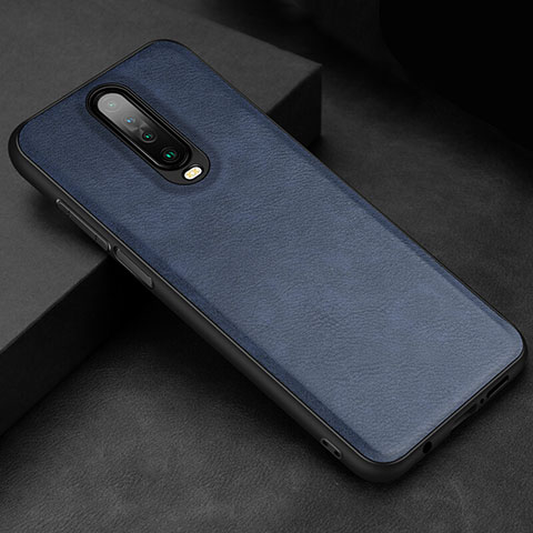 Handyhülle Hülle Luxus Leder Schutzhülle für Xiaomi Poco X2 Blau