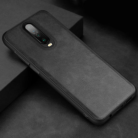 Handyhülle Hülle Luxus Leder Schutzhülle für Xiaomi Poco X2 Schwarz