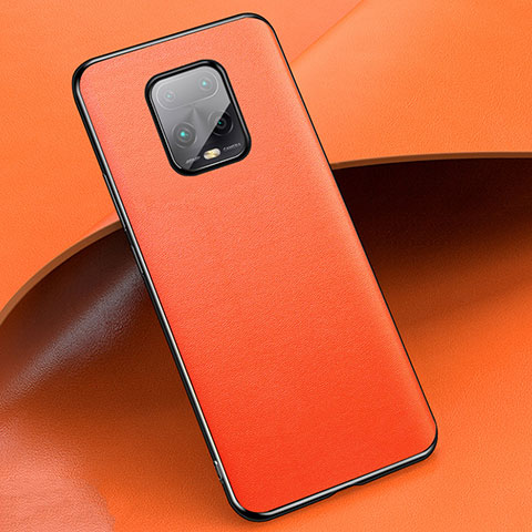 Handyhülle Hülle Luxus Leder Schutzhülle für Xiaomi Redmi 10X Pro 5G Orange