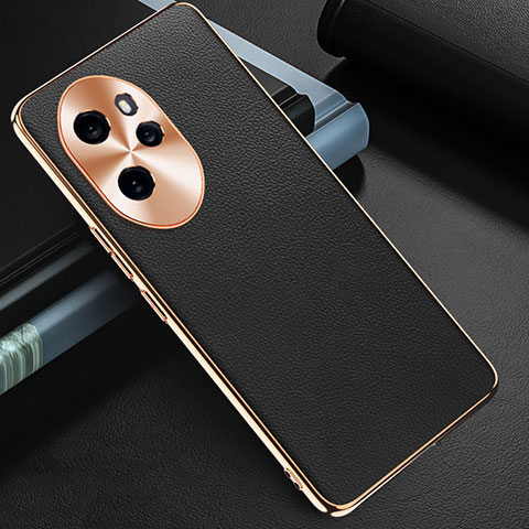 Handyhülle Hülle Luxus Leder Schutzhülle GS2 für Huawei Honor 100 Pro 5G Schwarz