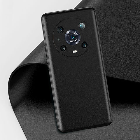 Handyhülle Hülle Luxus Leder Schutzhülle GS2 für Huawei Honor Magic4 Pro 5G Schwarz