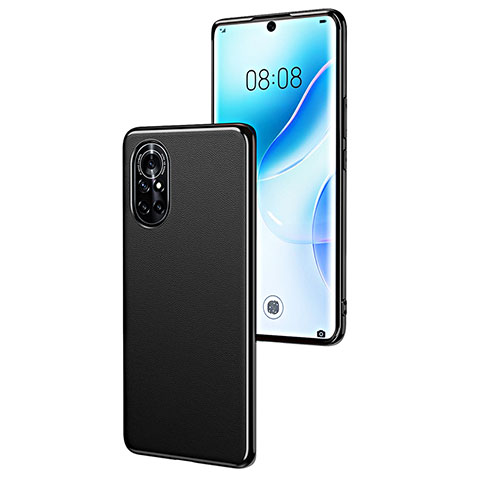 Handyhülle Hülle Luxus Leder Schutzhülle GS2 für Huawei Honor V40 5G Schwarz