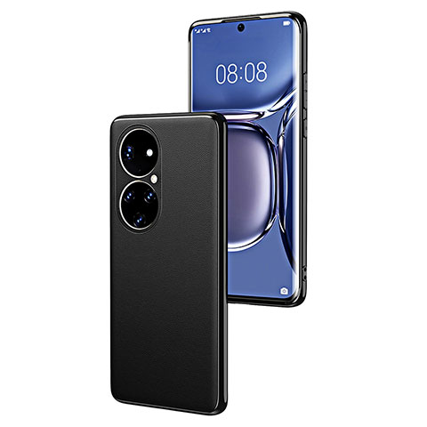 Handyhülle Hülle Luxus Leder Schutzhülle GS2 für Huawei P50 Pro Schwarz