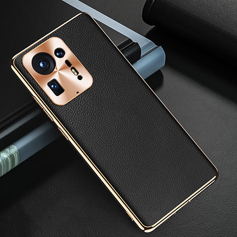 Handyhülle Hülle Luxus Leder Schutzhülle GS2 für Xiaomi Mi Mix 4 5G Schwarz