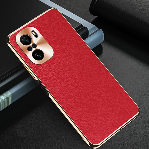 Handyhülle Hülle Luxus Leder Schutzhülle GS2 für Xiaomi Redmi K40 Pro+ Plus 5G Rot