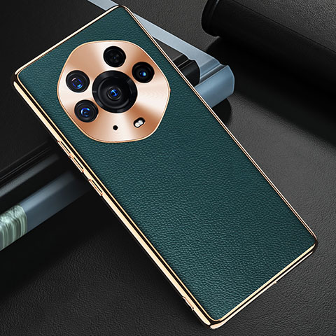 Handyhülle Hülle Luxus Leder Schutzhülle GS3 für Huawei Honor Magic3 Pro+ Plus 5G Grün