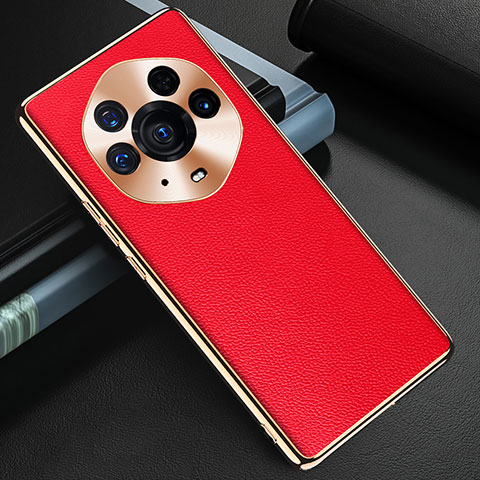 Handyhülle Hülle Luxus Leder Schutzhülle GS3 für Huawei Honor Magic3 Pro+ Plus 5G Rot