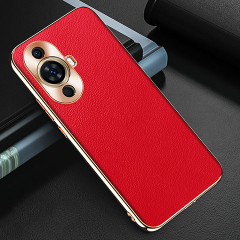 Handyhülle Hülle Luxus Leder Schutzhülle GS3 für Huawei Nova 11 Pro Rot