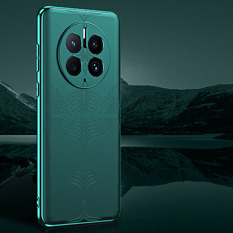 Handyhülle Hülle Luxus Leder Schutzhülle GS4 für Huawei Mate 50 Pro Grün