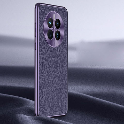 Handyhülle Hülle Luxus Leder Schutzhülle JB1 für Huawei Mate 50 Violett