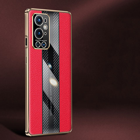 Handyhülle Hülle Luxus Leder Schutzhülle JB1 für OnePlus 9 Pro 5G Rot