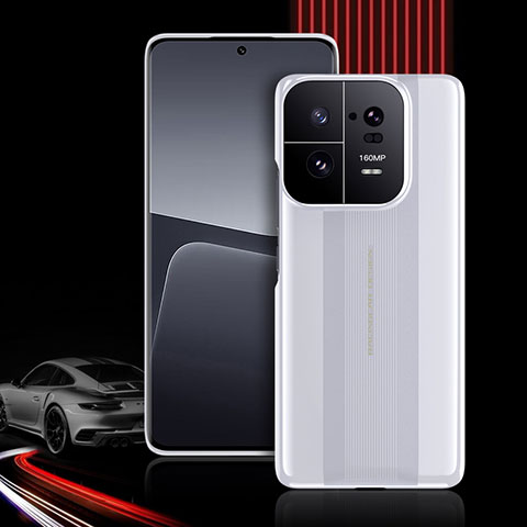 Handyhülle Hülle Luxus Leder Schutzhülle JB1 für Xiaomi Mi 13 Pro 5G Weiß