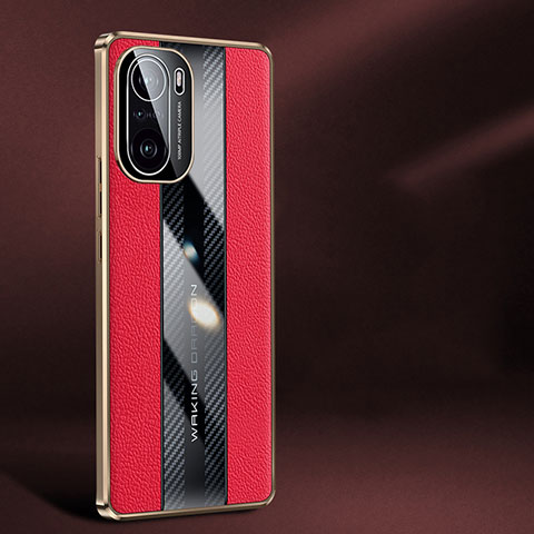 Handyhülle Hülle Luxus Leder Schutzhülle JB1 für Xiaomi Redmi K40 Pro 5G Rot