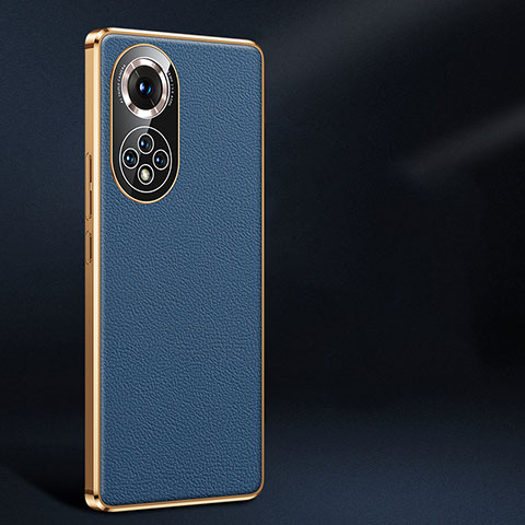 Handyhülle Hülle Luxus Leder Schutzhülle JB2 für Huawei Honor 50 Pro 5G Blau