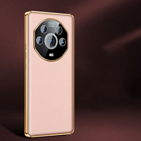 Handyhülle Hülle Luxus Leder Schutzhülle JB2 für Huawei Honor Magic3 Pro 5G Rosa