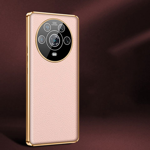 Handyhülle Hülle Luxus Leder Schutzhülle JB2 für Huawei Honor Magic4 5G Rosa