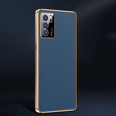 Handyhülle Hülle Luxus Leder Schutzhülle JB2 für Oppo Reno6 5G Blau