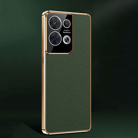 Handyhülle Hülle Luxus Leder Schutzhülle JB2 für Oppo Reno8 5G Grün