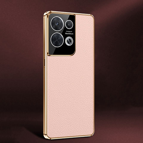 Handyhülle Hülle Luxus Leder Schutzhülle JB2 für Oppo Reno8 5G Rosa