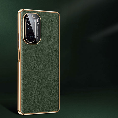 Handyhülle Hülle Luxus Leder Schutzhülle JB2 für Xiaomi Redmi K40 Pro 5G Grün