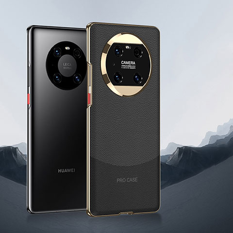 Handyhülle Hülle Luxus Leder Schutzhülle JB3 für Huawei Mate 40 Pro Schwarz