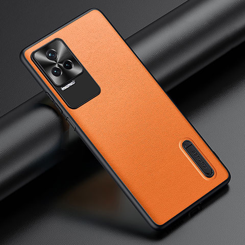 Handyhülle Hülle Luxus Leder Schutzhülle JB3 für Xiaomi Redmi K50 5G Orange