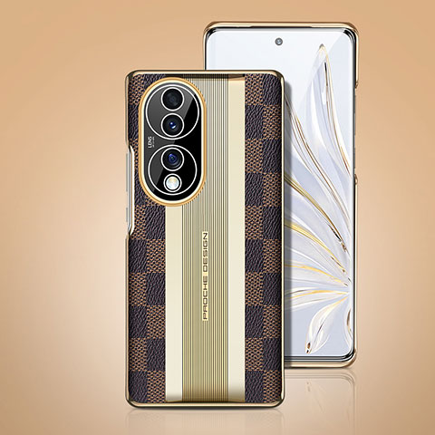 Handyhülle Hülle Luxus Leder Schutzhülle JB4 für Huawei Honor 70 5G Braun