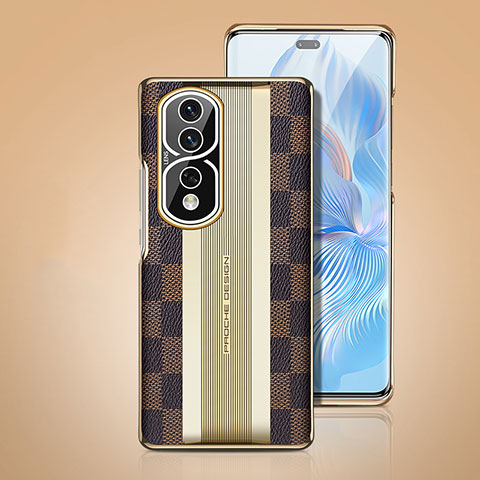 Handyhülle Hülle Luxus Leder Schutzhülle JB4 für Huawei Honor 80 Pro 5G Braun