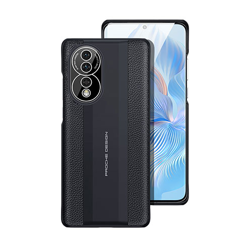 Handyhülle Hülle Luxus Leder Schutzhülle JB5 für Huawei Honor 80 5G Schwarz