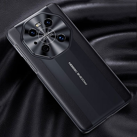 Handyhülle Hülle Luxus Leder Schutzhülle JB5 für Huawei Mate 40 Pro Schwarz