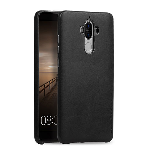 Handyhülle Hülle Luxus Leder Schutzhülle L03 für Huawei Mate 9 Schwarz