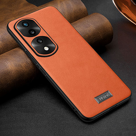 Handyhülle Hülle Luxus Leder Schutzhülle LD1 für Huawei Honor 70 Pro 5G Orange