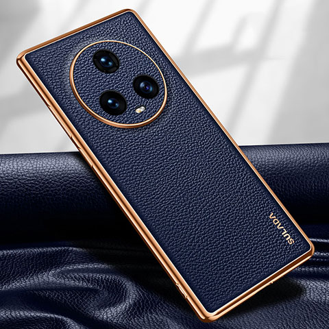 Handyhülle Hülle Luxus Leder Schutzhülle LD1 für Huawei Honor Magic5 5G Blau