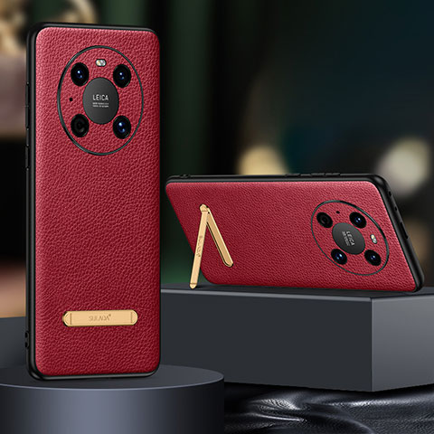 Handyhülle Hülle Luxus Leder Schutzhülle LD1 für Huawei Mate 40 Pro Rot