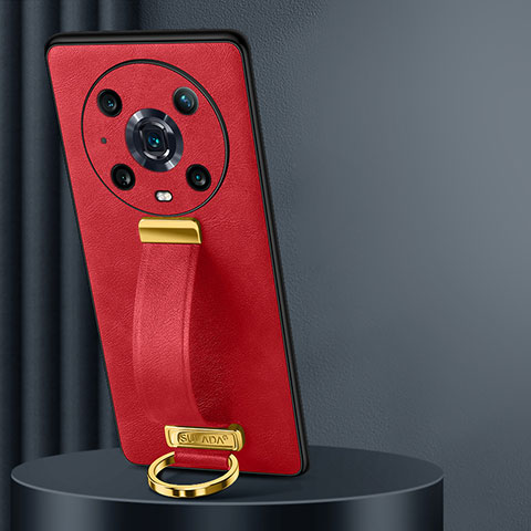 Handyhülle Hülle Luxus Leder Schutzhülle LD2 für Huawei Honor Magic4 Pro 5G Rot