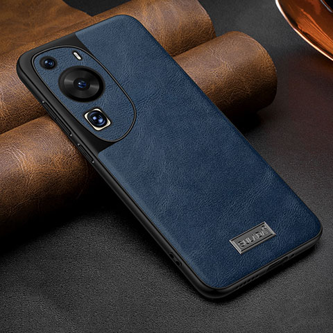 Handyhülle Hülle Luxus Leder Schutzhülle LD2 für Huawei P60 Art Blau