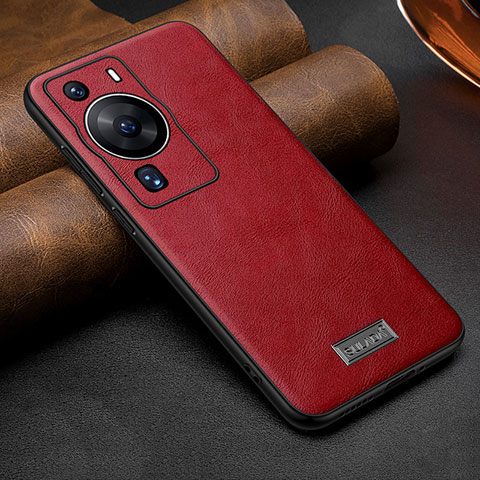 Handyhülle Hülle Luxus Leder Schutzhülle LD2 für Huawei P60 Rot