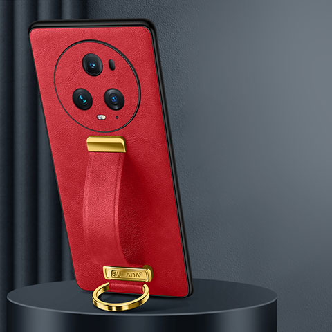 Handyhülle Hülle Luxus Leder Schutzhülle LD3 für Huawei Honor Magic5 Pro 5G Rot