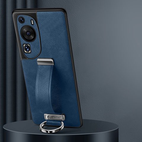 Handyhülle Hülle Luxus Leder Schutzhülle LD3 für Huawei P60 Art Blau