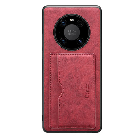 Handyhülle Hülle Luxus Leder Schutzhülle MT2 für Huawei Mate 50 Pro Rot